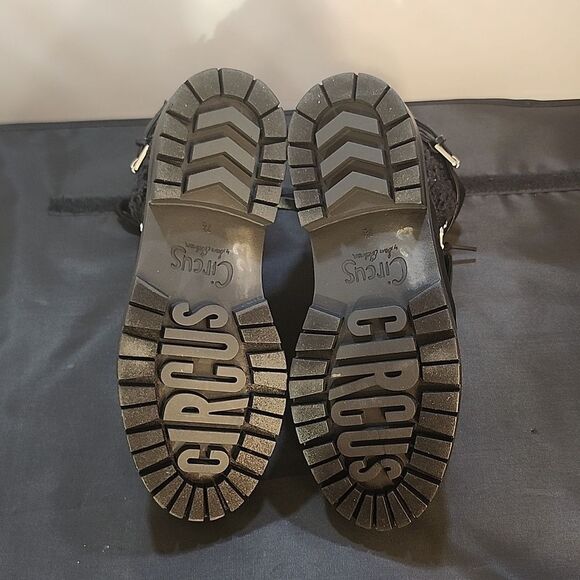 CIRCUS BY SAM EDELMAN WOMEN'S GRETCHEN SHEARLING HIKER BOOT G1 - Picture 11 of 15